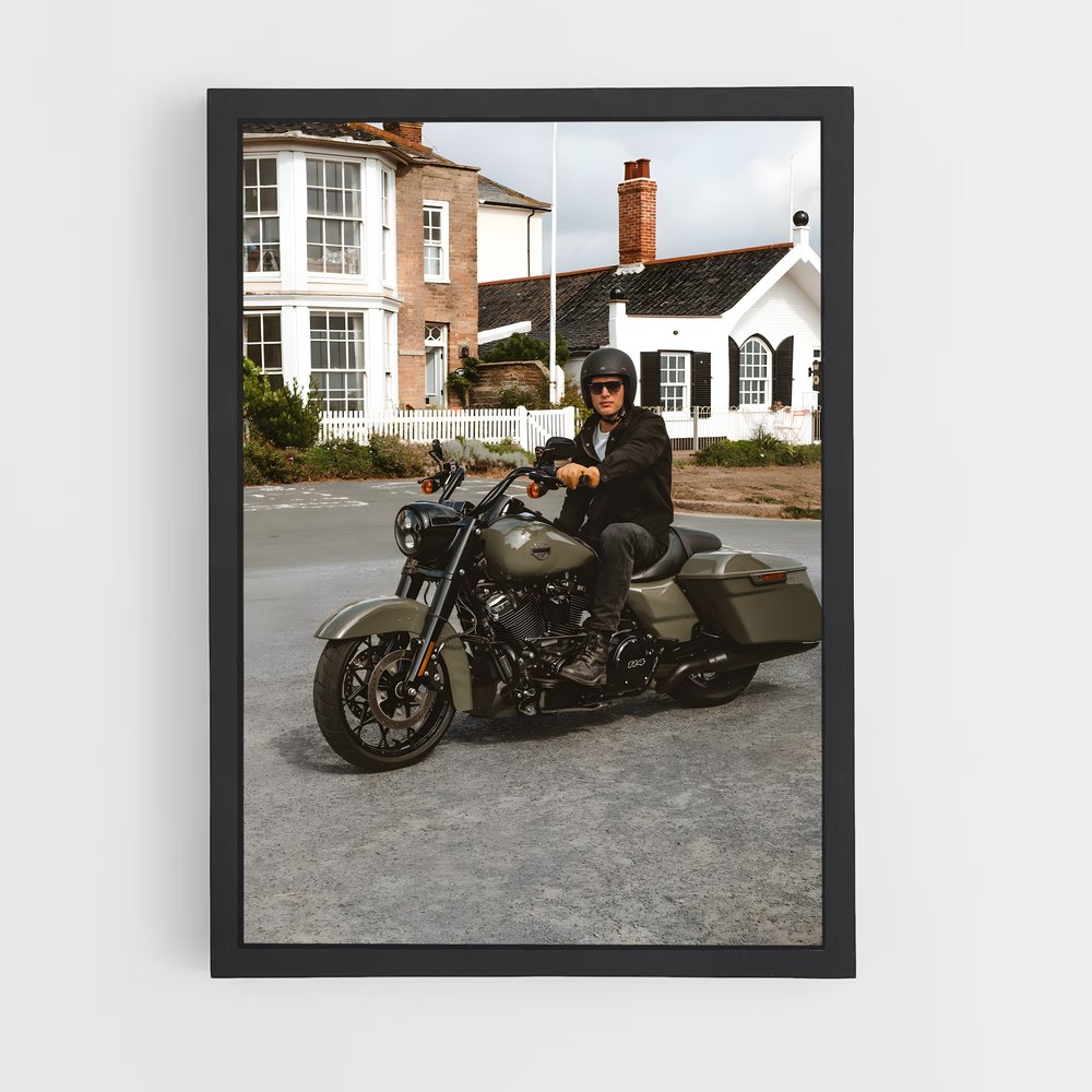 Poster Road king spécial fascinant – affiche Harley-Davidson (vue 2)